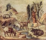 unknow artist Mosaics from Hadrian-s valla at Tivoli Spain oil painting artist